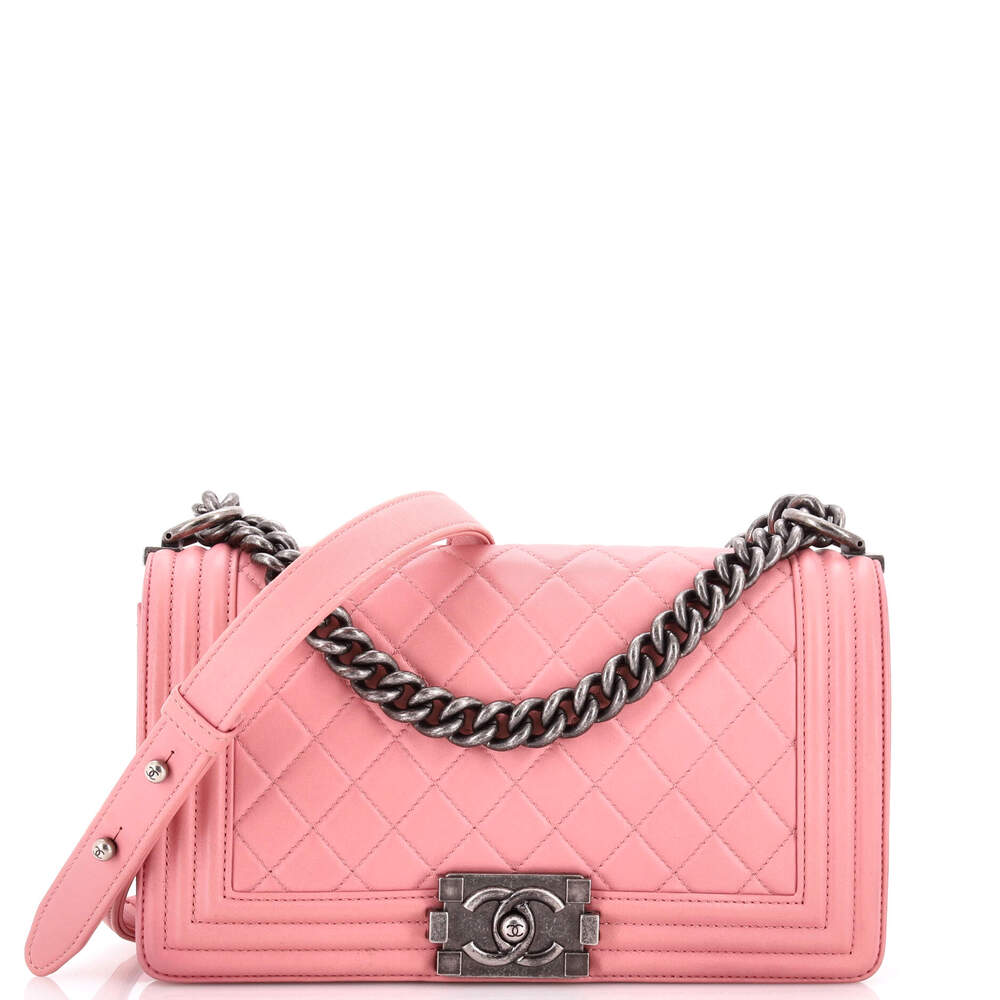 Chanel Boy Flap Bag Quilted Lambskin #296884C33B